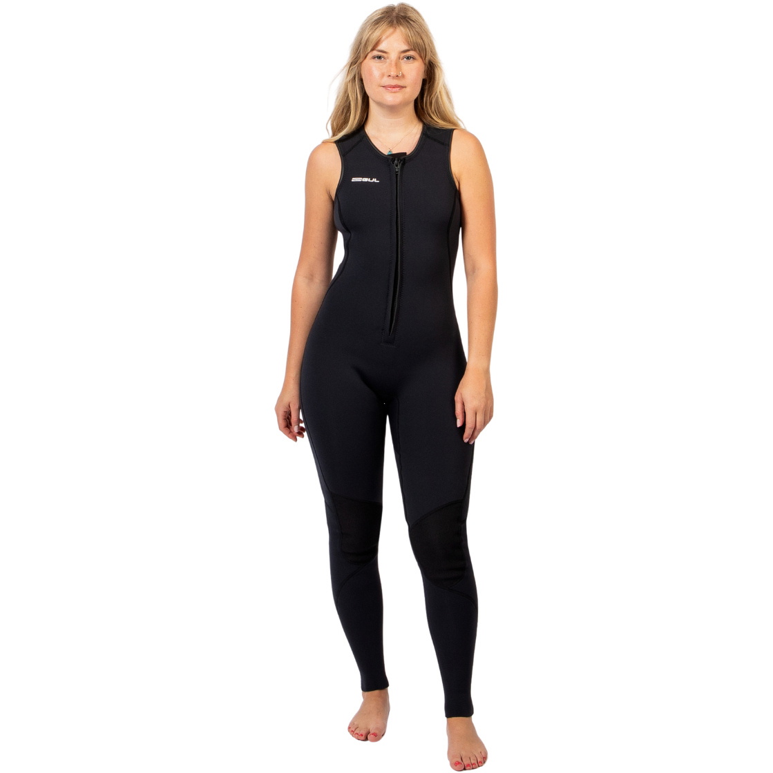 2026 Gul Frauen Response Natur 3mm Long Jane Neoprenanzug RE4314-BKBK - Black